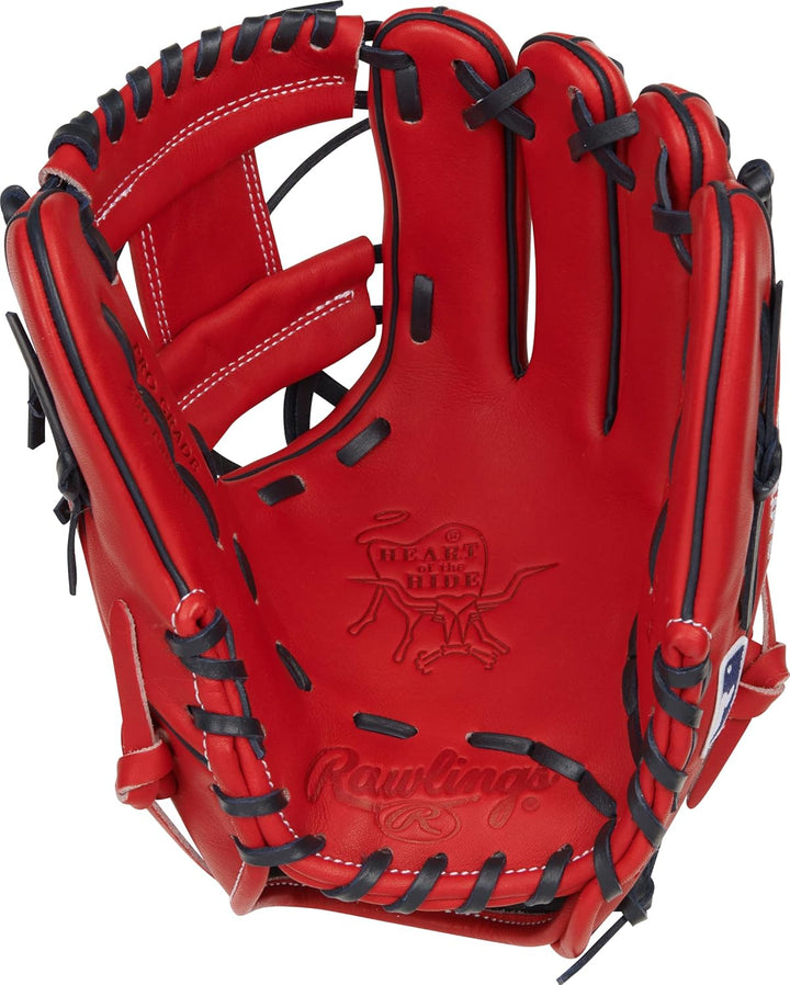 Rawlings | Heart of The Hide MLB Team Logo Baseballhandschuh | alle MLB-Team-Optionen erhältlich Übe