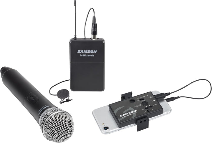 SAMSON Go Mic Mobile - Professional Wireless Microphone System for Smartphones (Transmitter Only) -