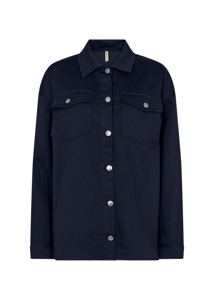 SOYACONCEPT Damen Shirt XXL Marine Blau, XXL Marine Blau
