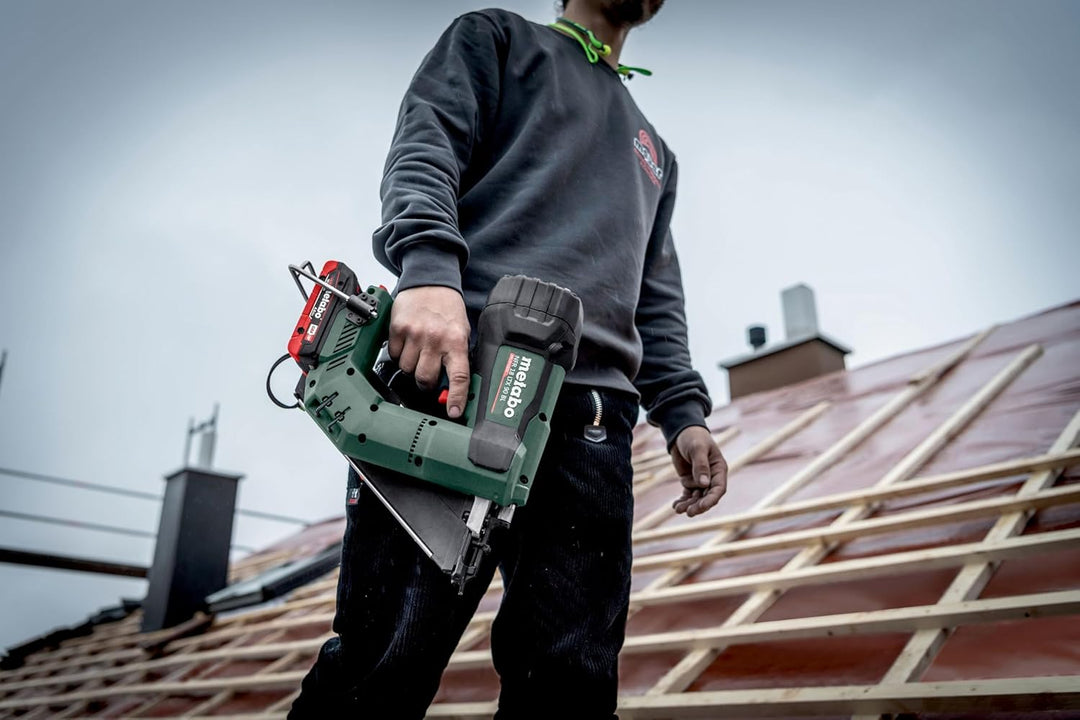 metabo Akku-Nagler NFR 18 LTX 90 BL - 18V, Streifennägel bis 90 mm, 2 Nägel/Sekunde - Bürstenlos, ho