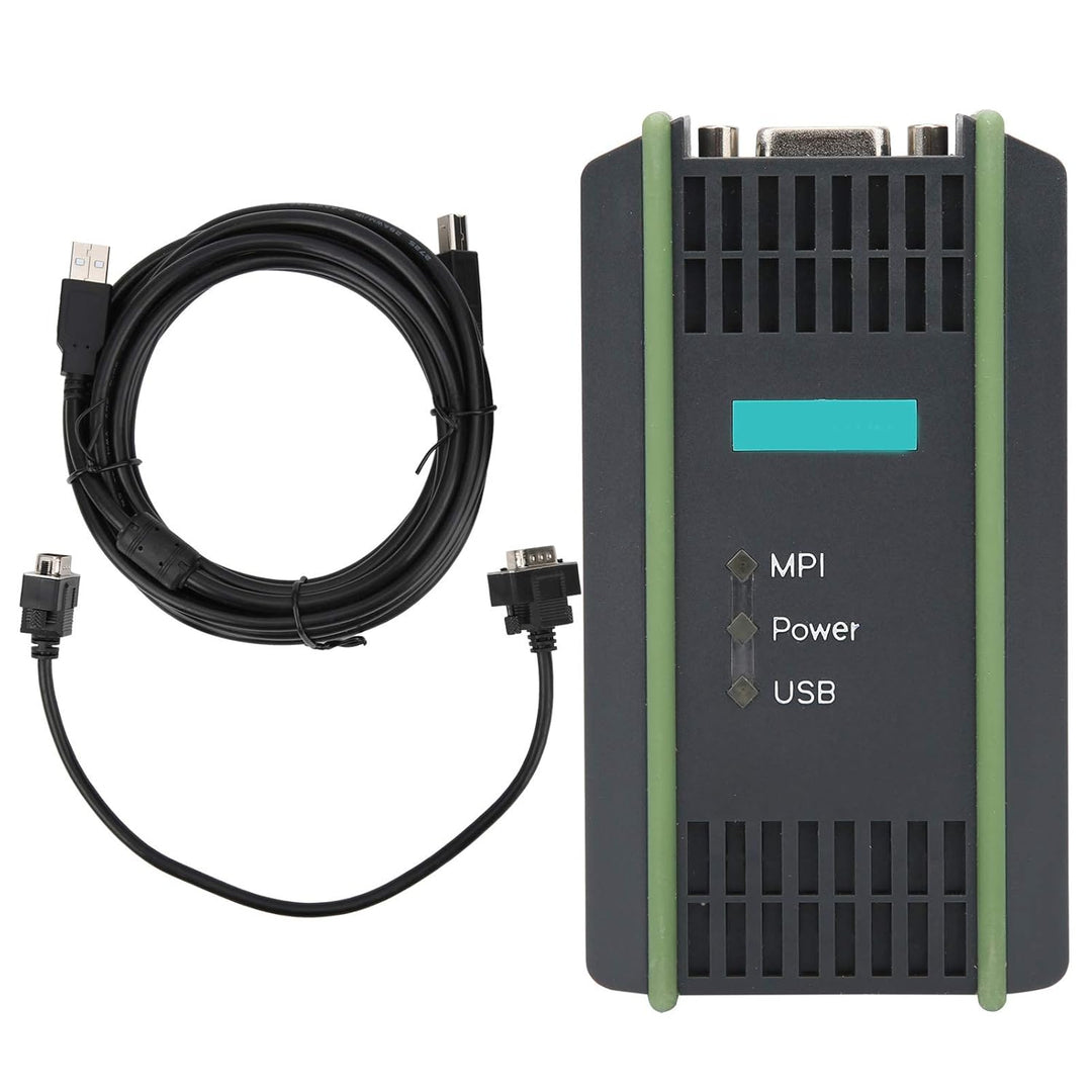 lyrlody 6GK1571 0BA00 0AA0 USB-MPI SPS-Programmierkabel PC-Adapter fürS7 300 mit Weichem Draht, Opti