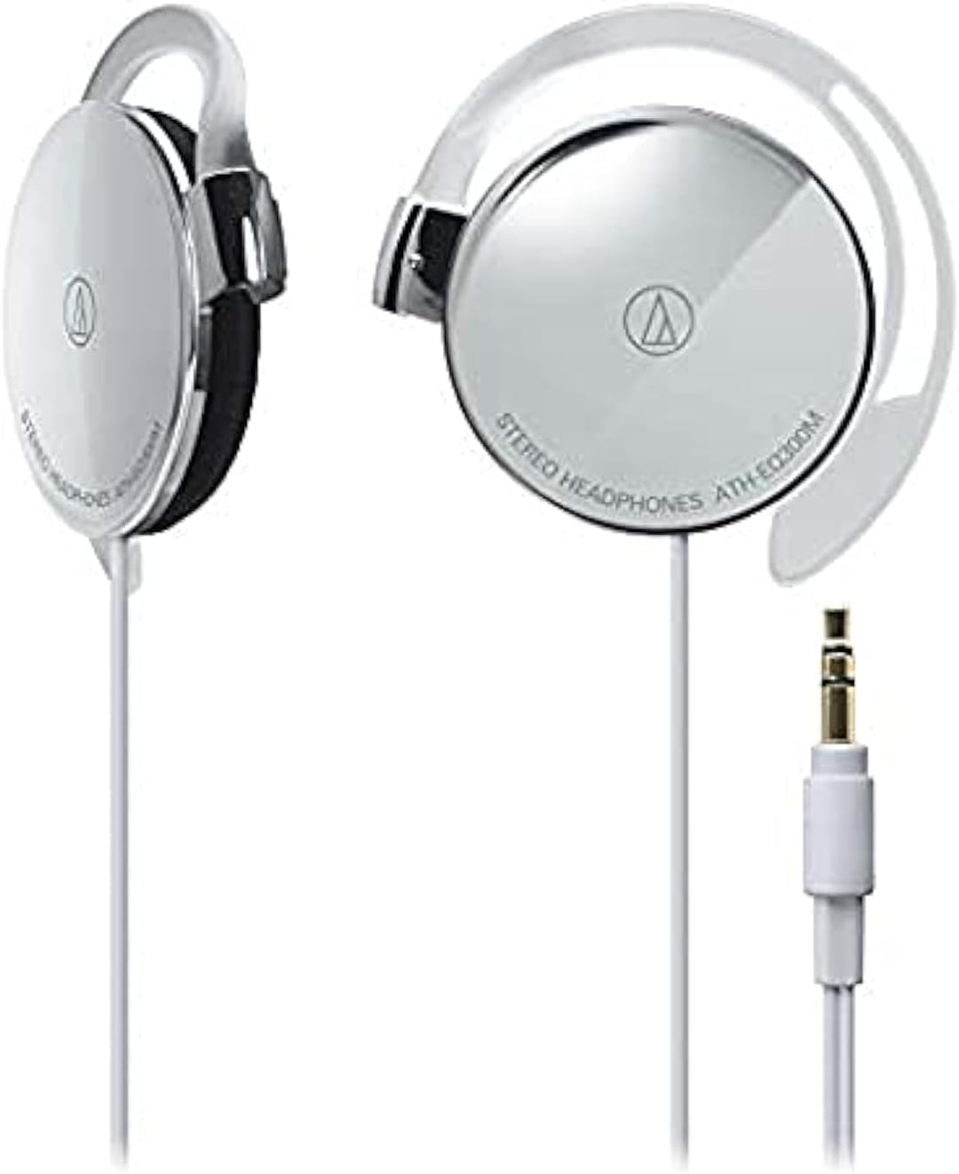 Audio Technica ATH-EQ300M SV Silver | Ear-Fit Headphones (Japan Import) silber, silber