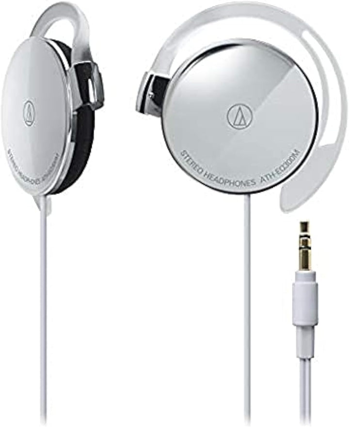 Audio Technica ATH-EQ300M SV Silver | Ear-Fit Headphones (Japan Import) silber, silber