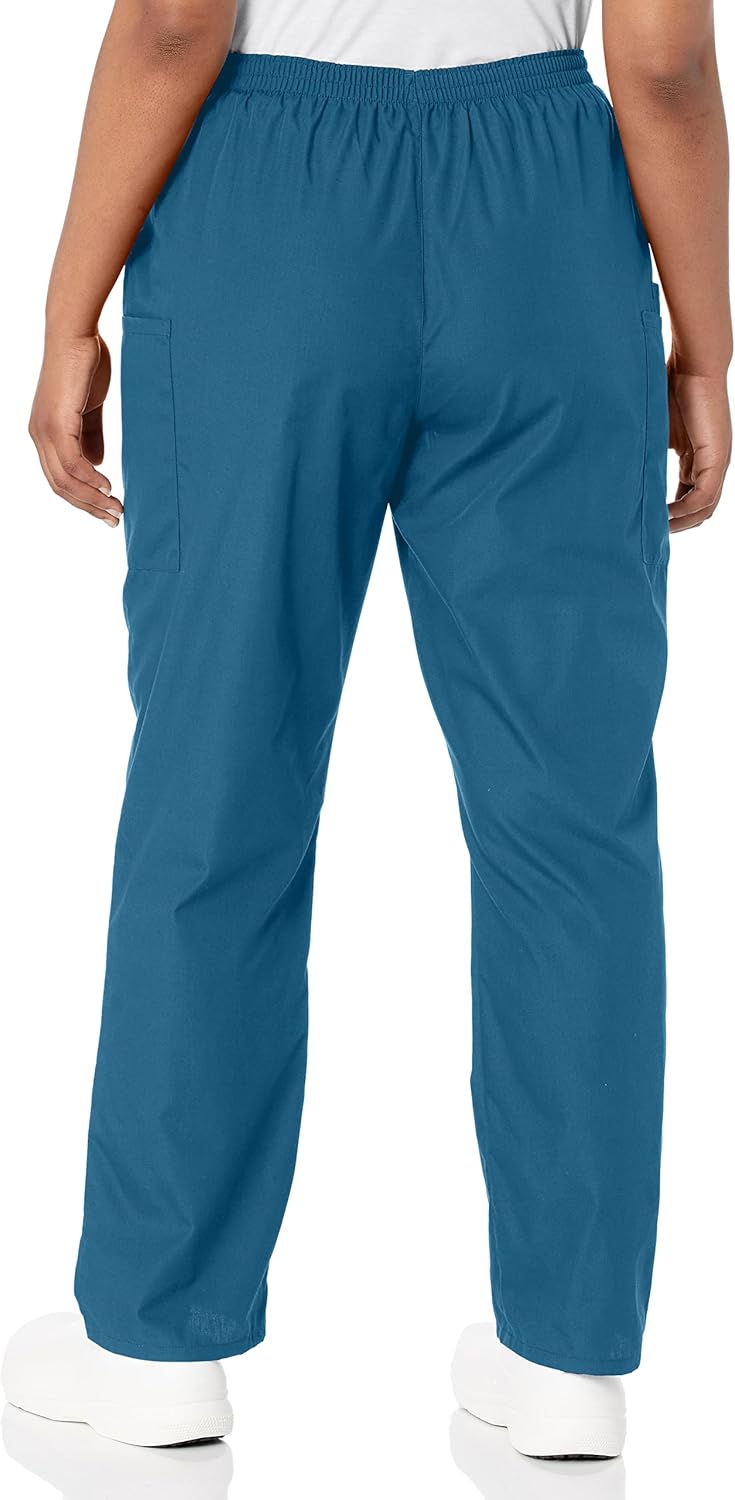 Cherokee Damen Workwear Cargo-Hose mit elastischer Taille Klassisch XS Karibikblau, XS Karibikblau