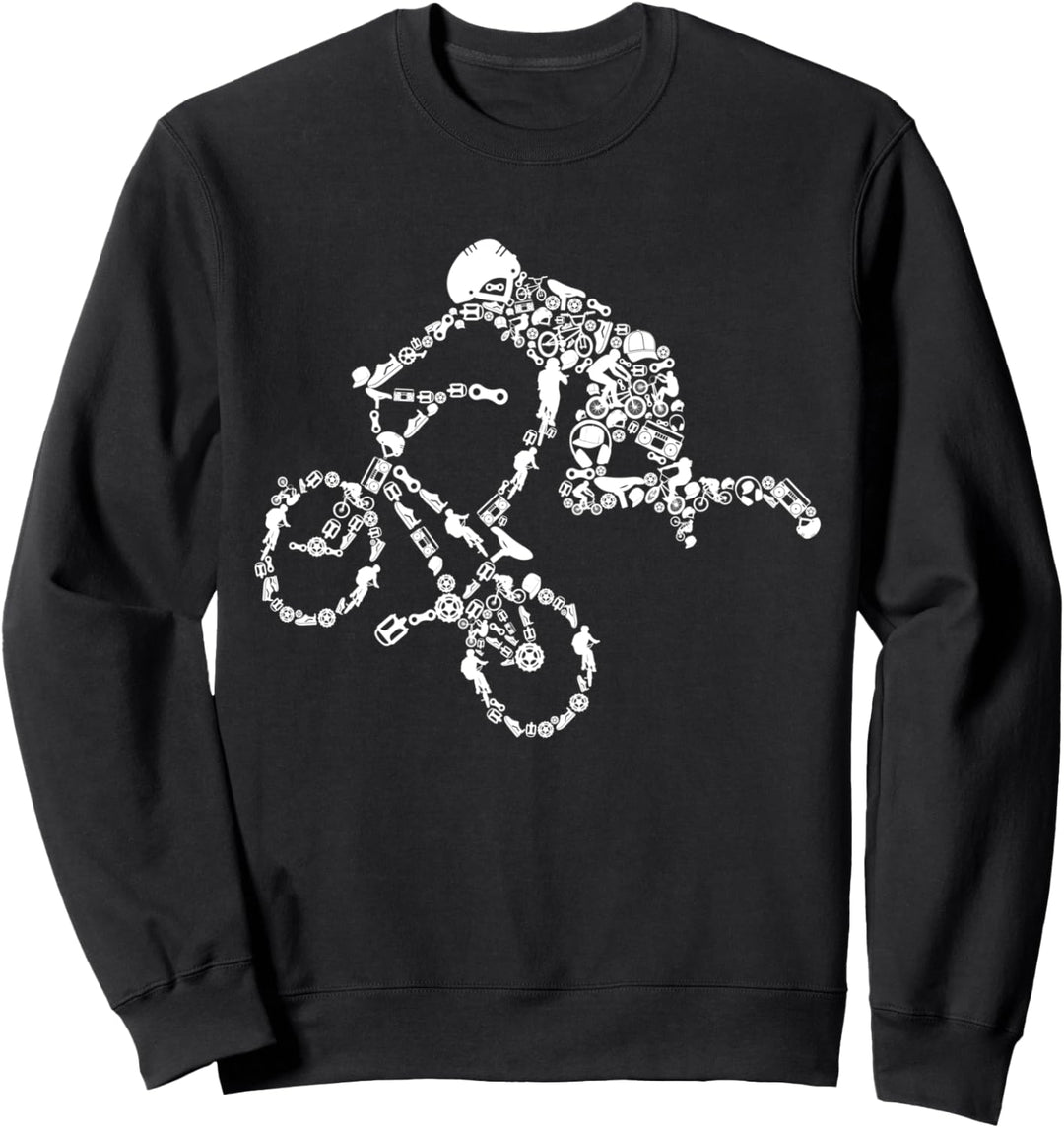BMX Stunt Dirt Bike Freestyle Fahrer Sweatshirt