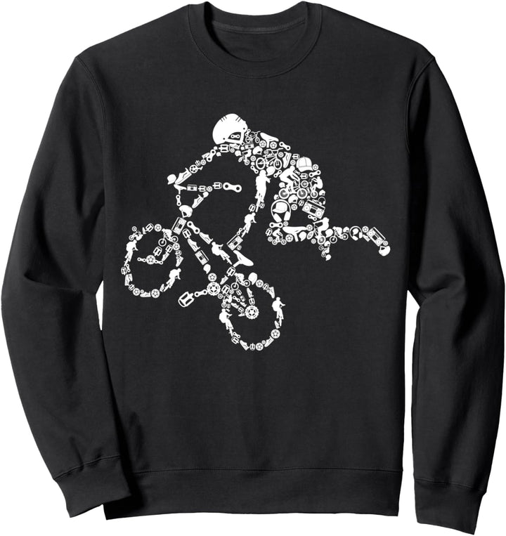 BMX Stunt Dirt Bike Freestyle Fahrer Sweatshirt