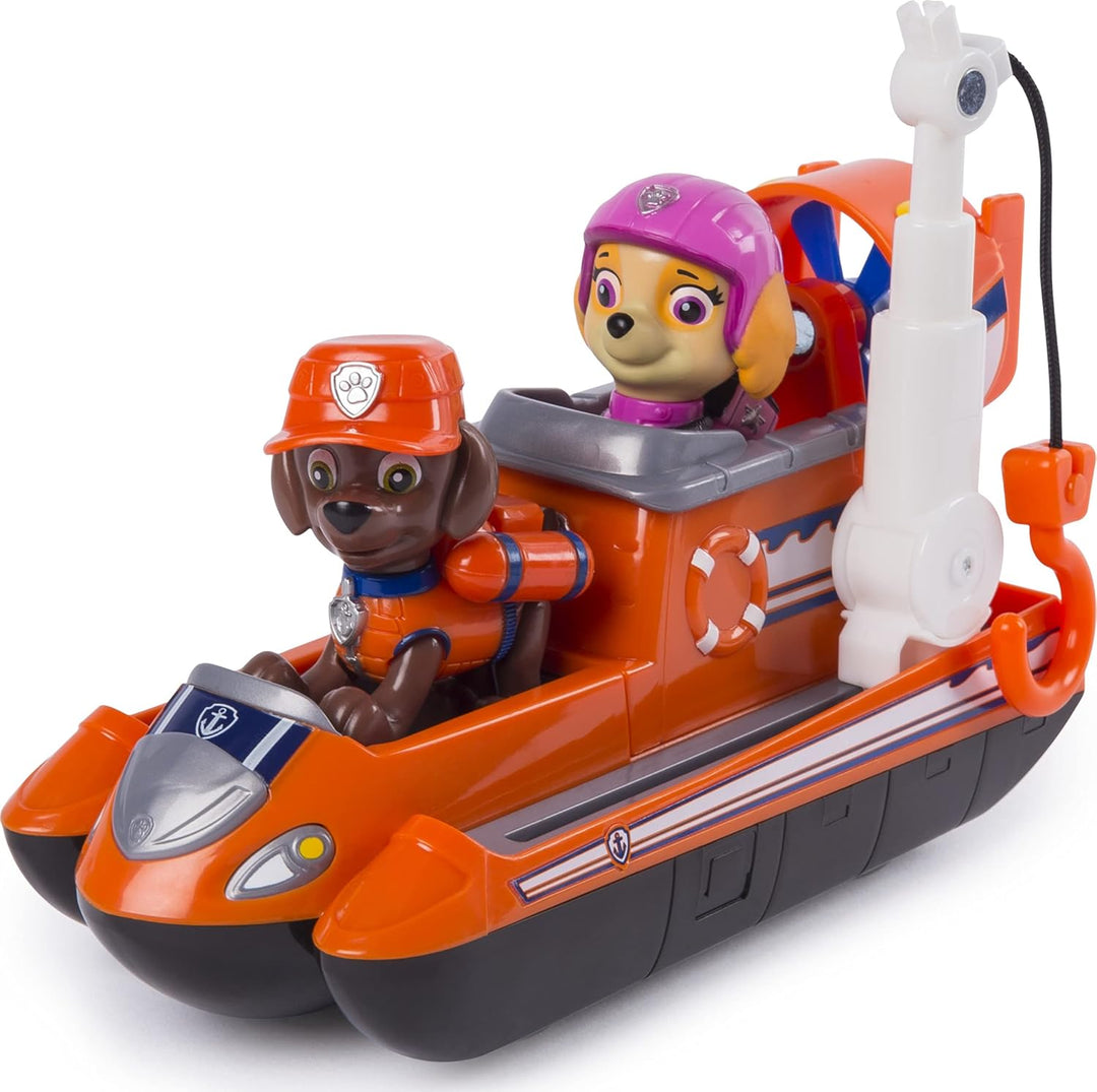 PAW PATROL Ultimate Rescue Basis Fahrzeug mit Figur - Zuma Multicolour, Multicolour