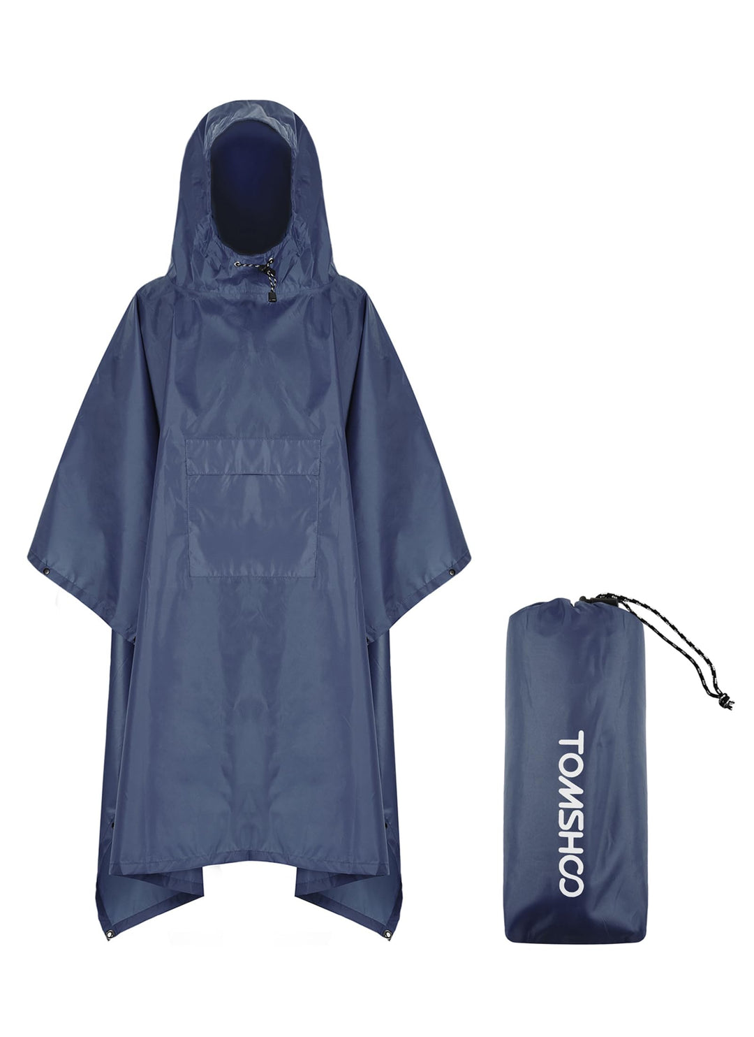 TOMSHOO Regenjacken Regenponcho Regenmantel Wasserdicht Unisex Camping Zelt Campingdecke Tarp Zeltpl