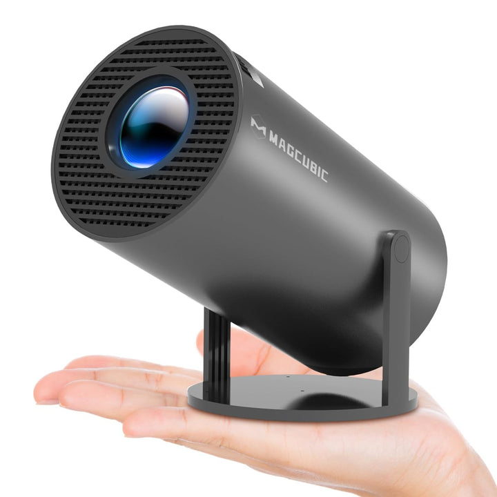 Magcubic Tragbarer Projektor 4K Beamer WiFi6 und Bluetooth 5.0 mit Eingebaute Android OS 11.0 Projek