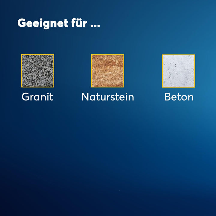 EDW Diamant-Topfschleifer Schleiftopf, doppelreihig, 125 mm, Schleifteller, Bohrung 22,2 mm, für Bet