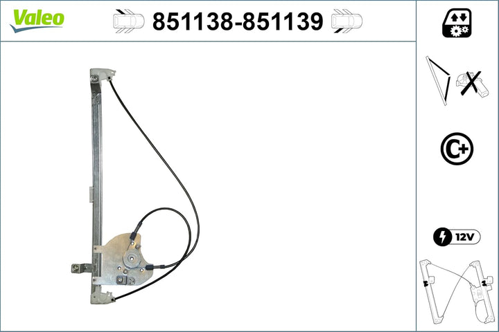 VALEO Fensterheber 851138