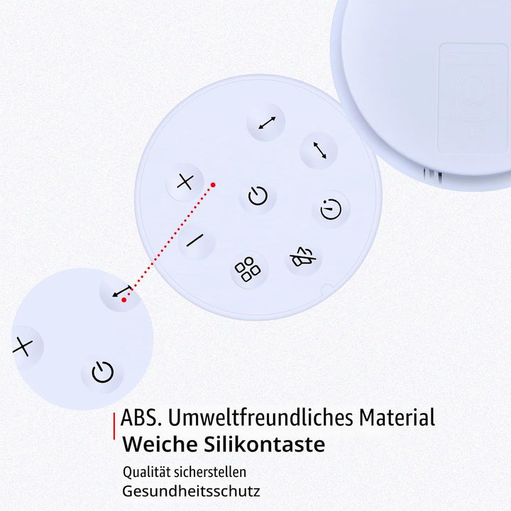 Ersatzfernbedienung passend für Levoit DC Motor Standventilator ‎LPF-R432-WEU für Levoit 20dB sehr l
