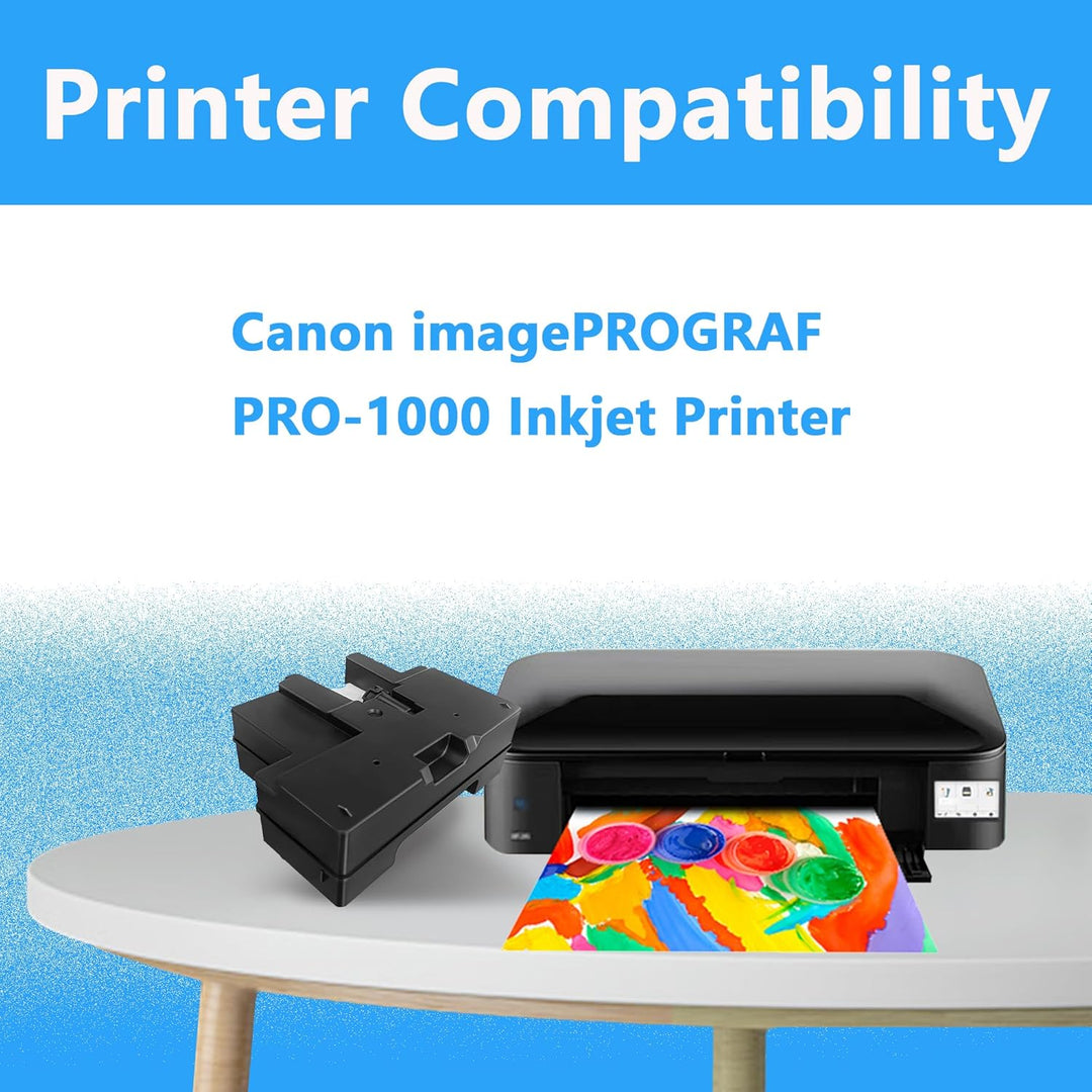 LCL Kompatibel Wartungsbox MC-20 Maintenance Cartridge (1Schwarz) Kompatibel für Canon imagePROGRAF