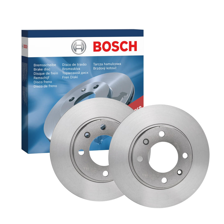Bosch BD395 Bremsscheiben - Hinterachse - ECE-R90 Zertifizierung - zwei Bremsscheiben pro Set