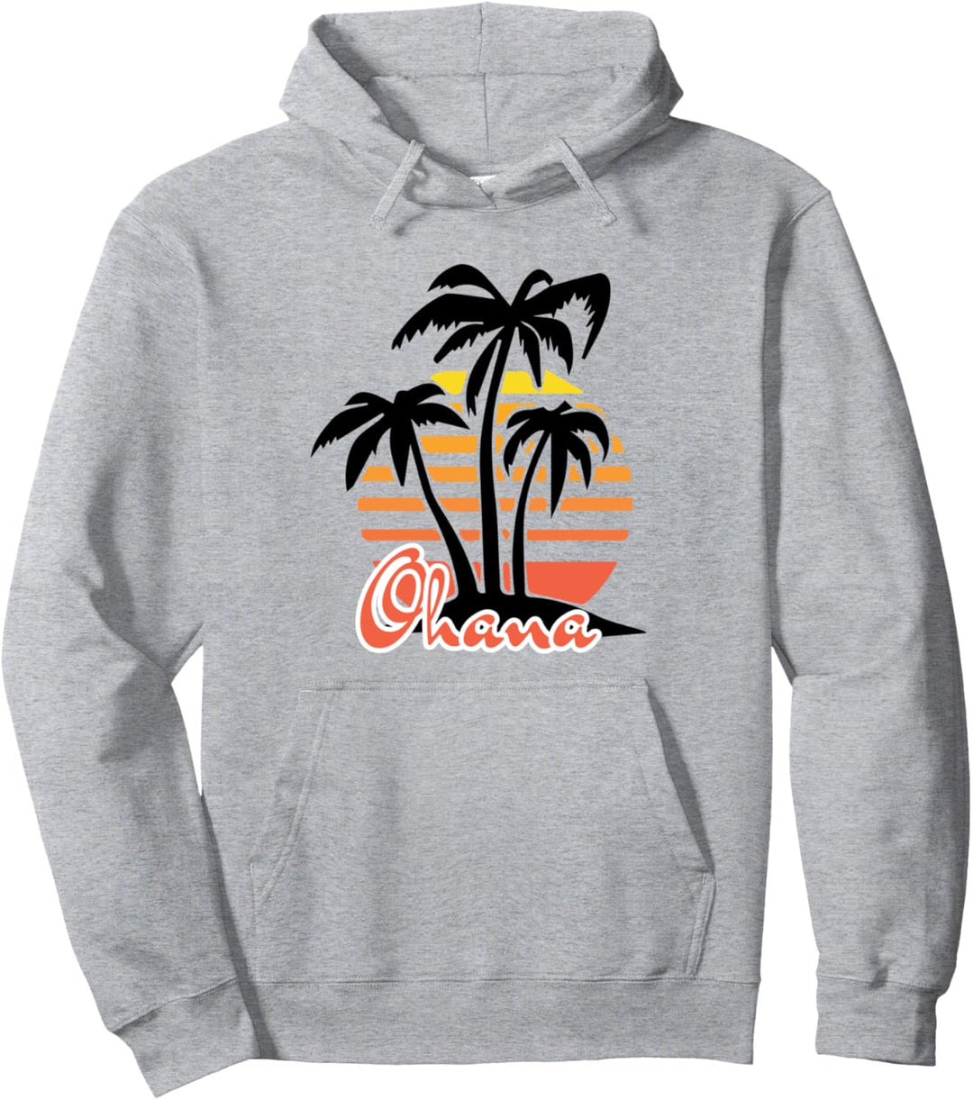 Ohana Retro Hawaii Tropical Shirt für Damen und Herren Pullover Hoodie