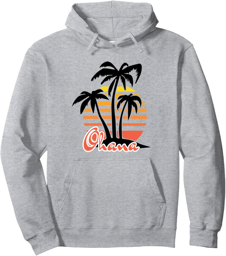Ohana Retro Hawaii Tropical Shirt für Damen und Herren Pullover Hoodie