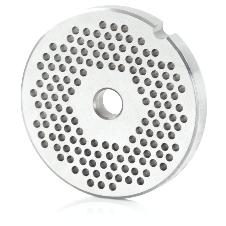 Mahlzeit Lochscheibe ø 3 mm für Profi Fleischwolf elektrisch | ø 7 cm | Ersatzzubehör, Edelstahl Pla