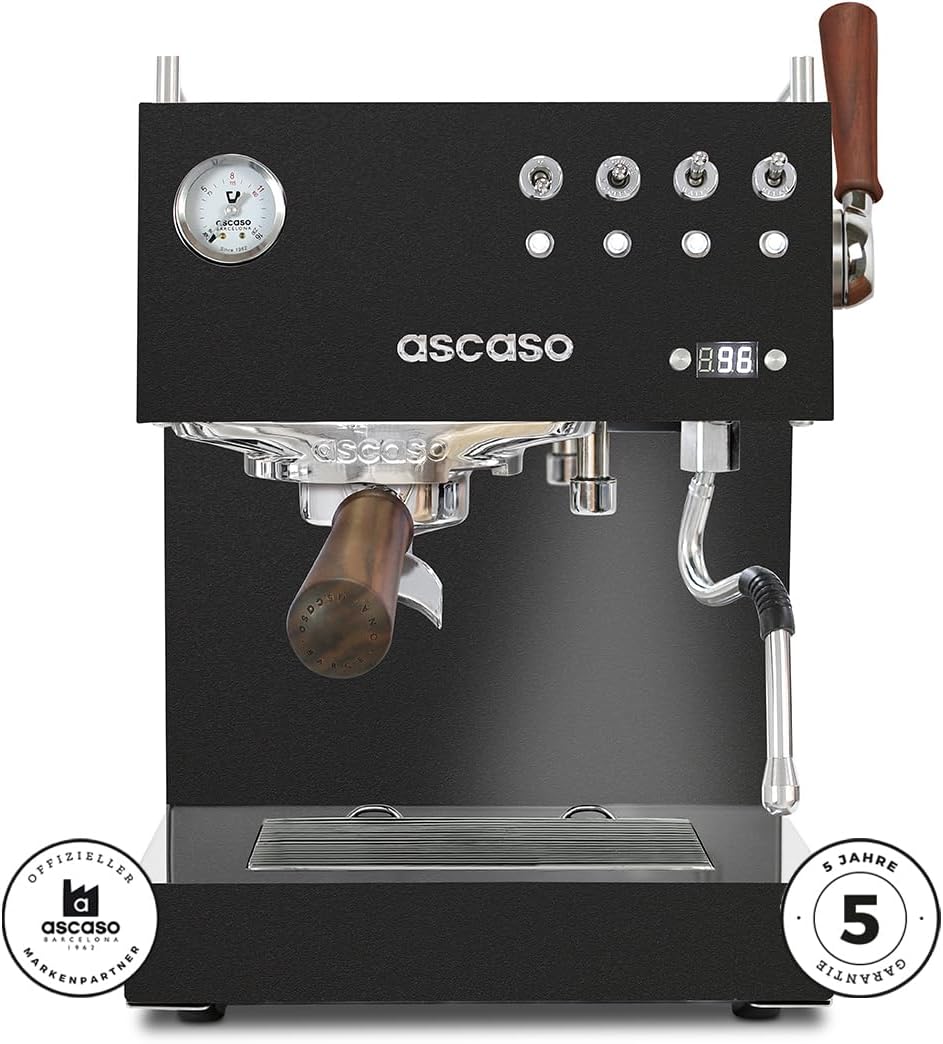 Ascaso Steel DUO Plus schwarz Siebträgermaschine