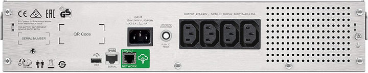 APC Smart-UPS SMC SmartConnect - SMC1000I-2UC - Unterbrechungsfreie Stromversorgung 1.000VA (Rackein