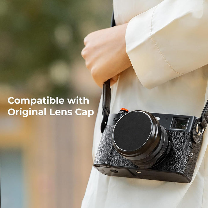 SMALLRIG UV-Filter mit Gegenlichtblende für FUJIFILM X100VI / X100V, UV-Filter mit 99% Lichtdurchläs