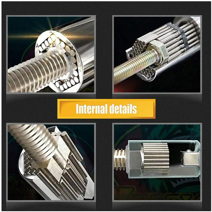 BE-TOOL Steckschlüssel-Universal-Steckschlüssel-Set, Bohrmaschinen-Adapter, selbstjustierende Kombin