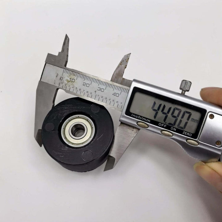 F Fityle 4 Stück Rudergerät Lagerrad, Krafttraining Rudergerät Pulley, Rowing Machine Bearing Wheel