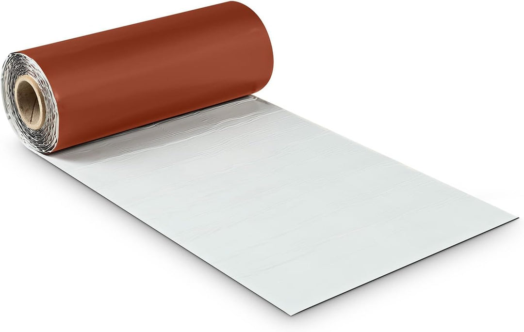BMD Walzblei 300 mm x 5 lfm. ziegelrot (RAL 8004) Blei Color farbig selbstklebend Wandanschlussband