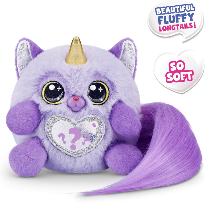 Rainbocorns 92104G Ragamuffin(Fluffles) Kittycorn Surprise, Serie 3, Cat, Small (21.5 cm), Ragamuffi