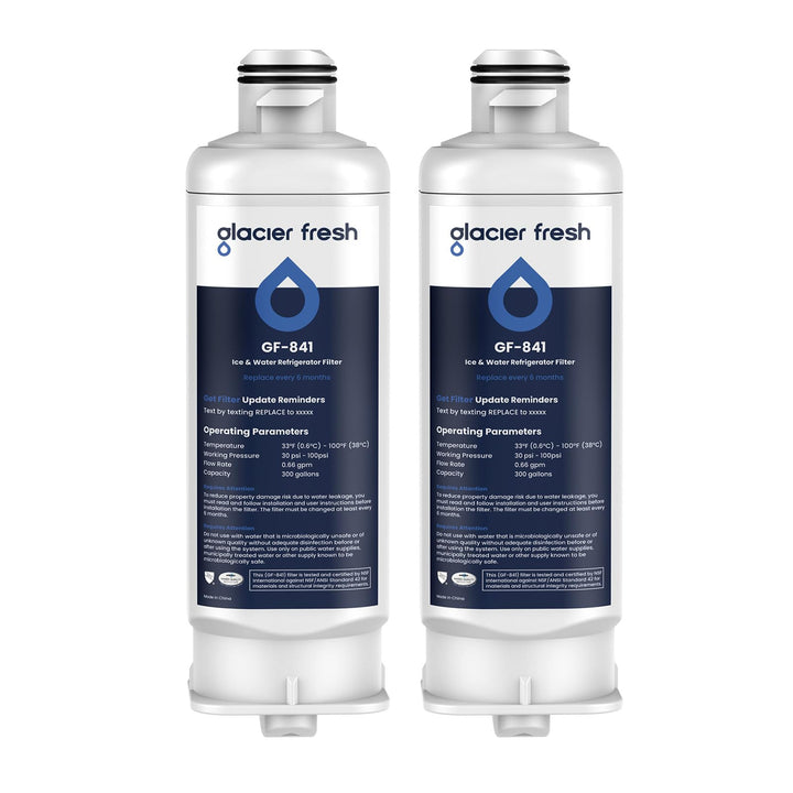 GLACIER FRESH DA97-17376B HAF-Qin Wasserfilter Ersatz für Samsung DA97-17376B, HAF-Qin, DA97-08006C,