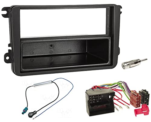 Audioproject A123 - Autoradio Einbau Set kompatibel für VW Golf V Touran Passat 3C Caddy Skoda Octav