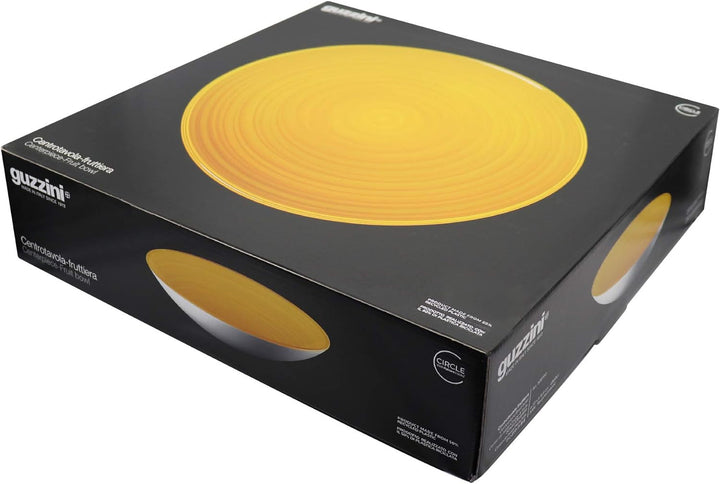 Guzzini - Twist, Schale/Obstplatte - Gelb, Ø 37 X h8,5 cm | 4600cc - 108700151 One size Yellow, One