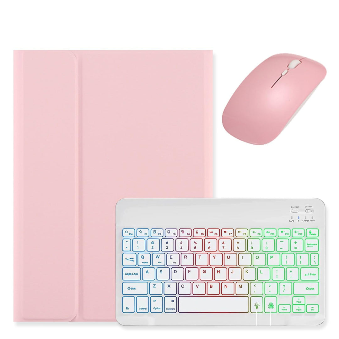 kaidisen Tastaturhülle mit Hintergrundbeleuchtung für Galaxy Tab S10 Lite/S10 FE/S9 FE 11 Zoll, Tab