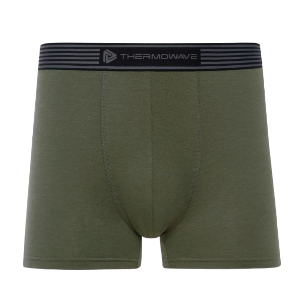 Thermowave Herren Life751 Boxershorts S Waldgrün, S Waldgrün
