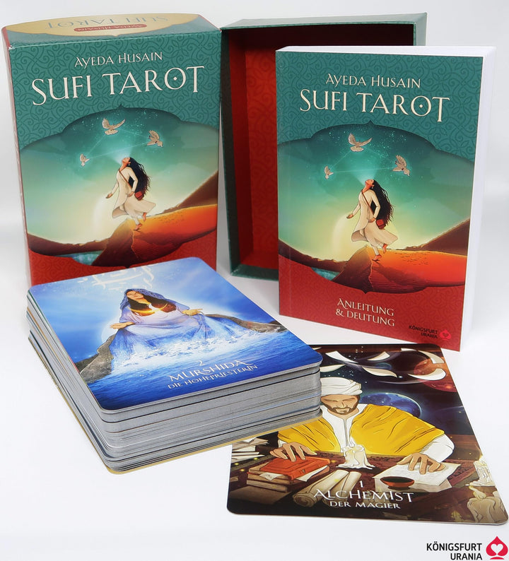 Sufi-Tarot - Der Weg des Herzens: 78 Tarotkarten mit Anleitung (Östliche Weisheit trifft westliches