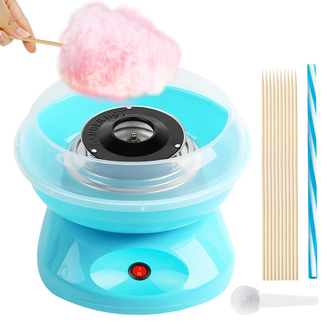 Zuckerwattemaschine, Zuckerwatte Maschine, Retro Cotton Candy Machine 450W mit Stäbchen, für Zuhause