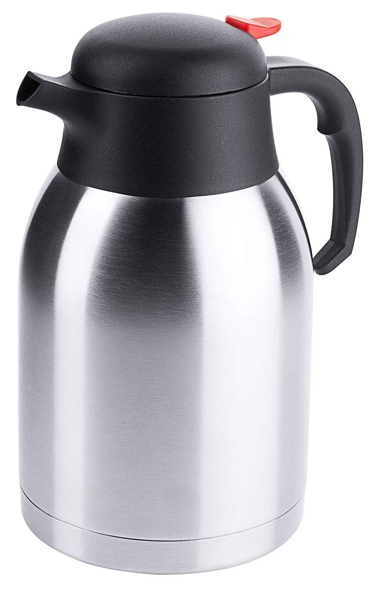Contacto Edelstahl Thermoskanne 2 l Nicht spülmaschinengeeignet!