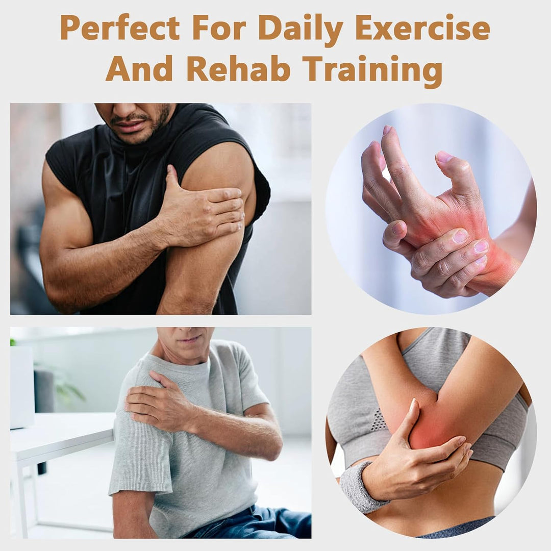 Armtrainer für Physiotherapie, Mini Heimtrainer, Armdrücken Trainer Exerciser, Tragbare Armrotations