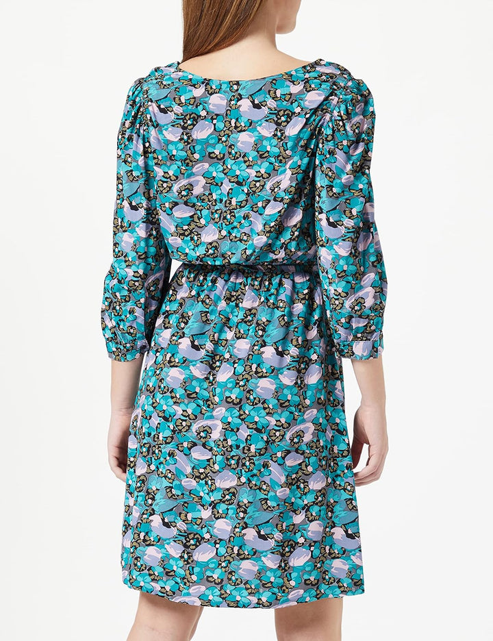 QS by s.Oliver Damen Dress 36 Blau, 36 Blau