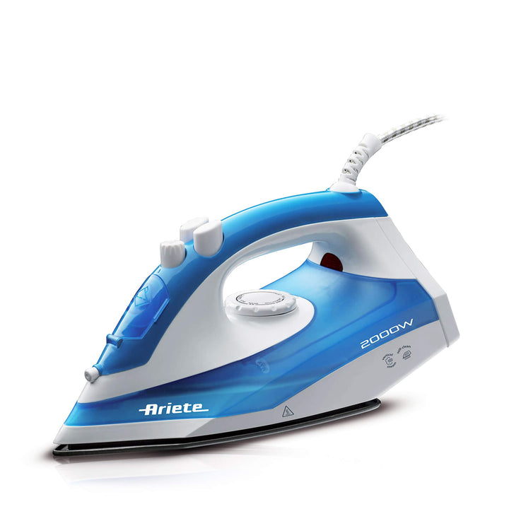 Ariete 6234 Dampfbügeleisen – Bügeleisen mit Teflonsohle – Dampfstoss 140 g/Min – 250 ml Wassertank