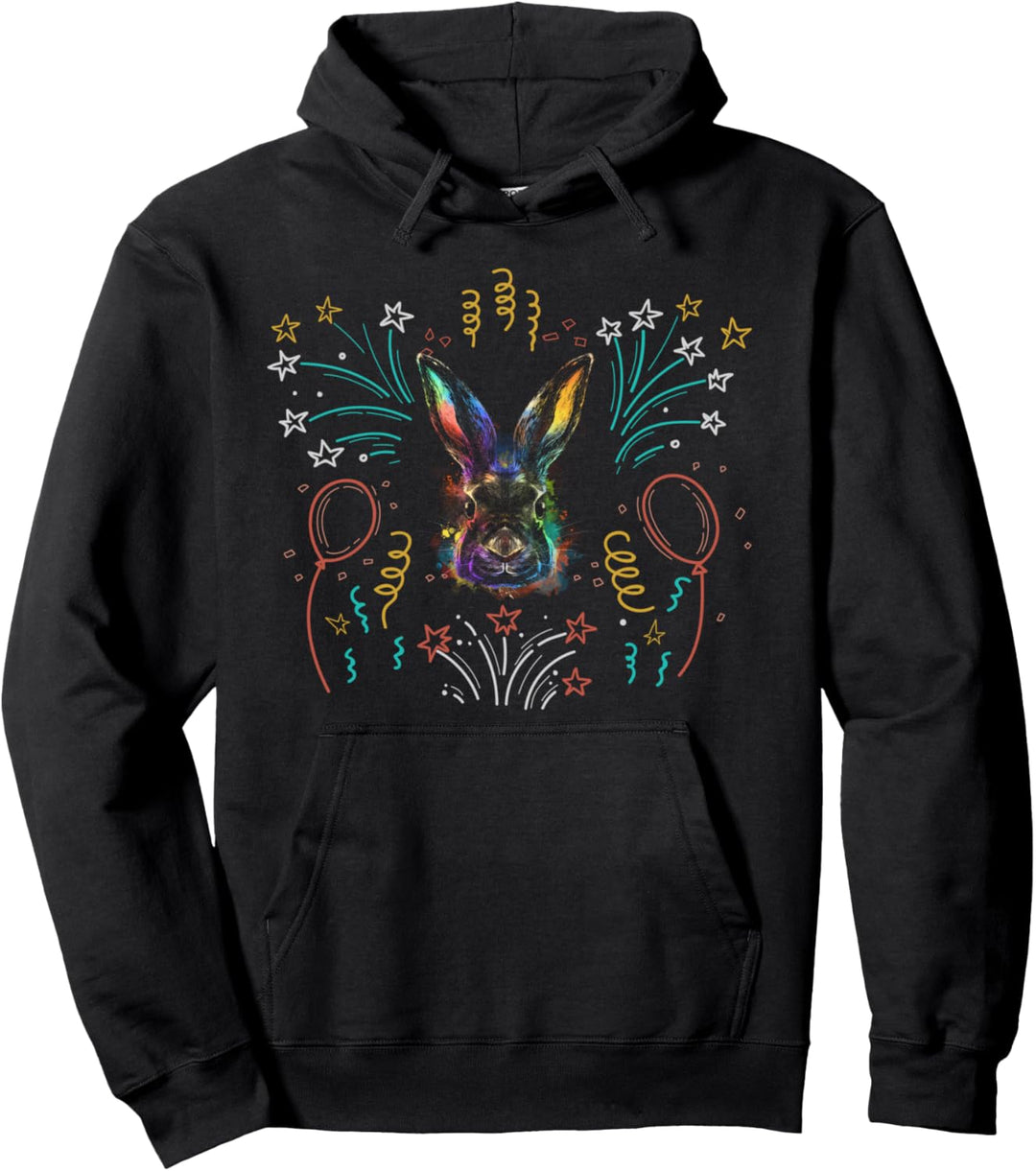 Chinesisches Neujahr, Jahr des Hasen, Neujahr 2023 Pullover Hoodie
