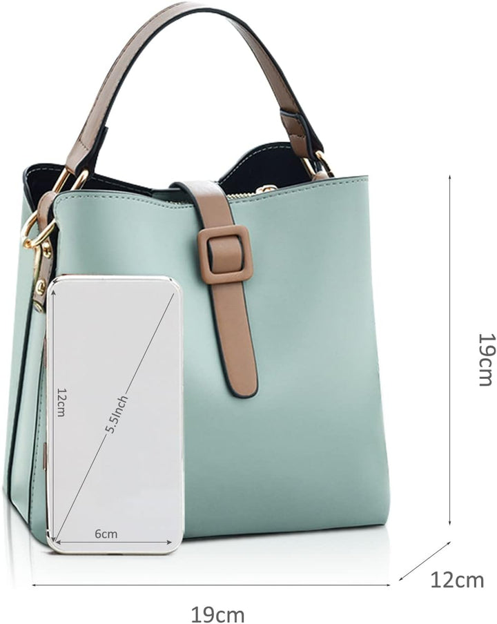 NICOLE & DORIS Damen Handtaschen Klein Schultertaschen Frauen Umhängetasche Stilvolle Beuteltasche H