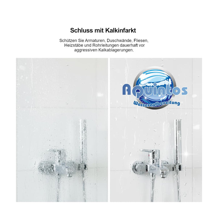 Wasserenthärtungsanlage Entkalkungsanlage Aquintos MKB40 ECO-Line inkl. Anschlussset (Mit Anschlusss