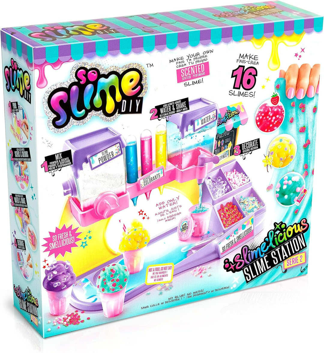 Canal Toys - So Slime DIY - Slimelicious Slime Station Serie 2 - Slime-Set für Kinder mit 16 Slimes