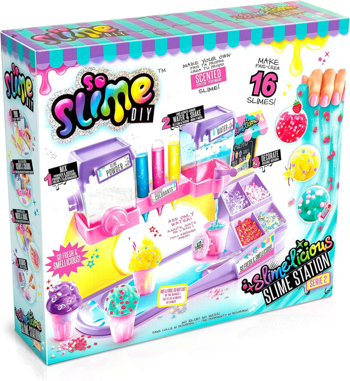 Canal Toys - So Slime DIY - Slimelicious Slime Station Serie 2 - Slime-Set für Kinder mit 16 Slimes