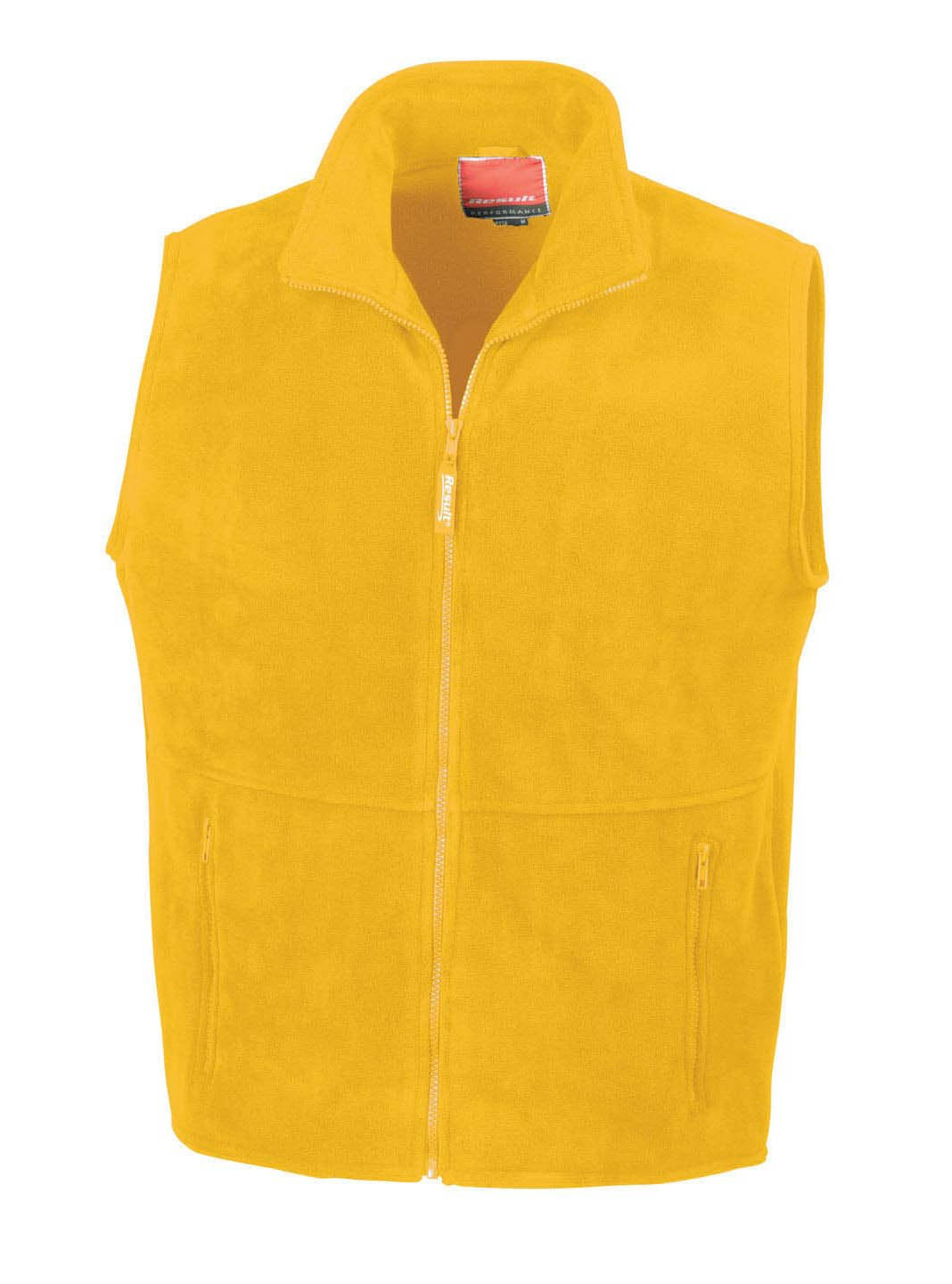 Result - Unisex Aktive Fleece Körperwärmer Gilet Weste - L / 42-44, Gelb
