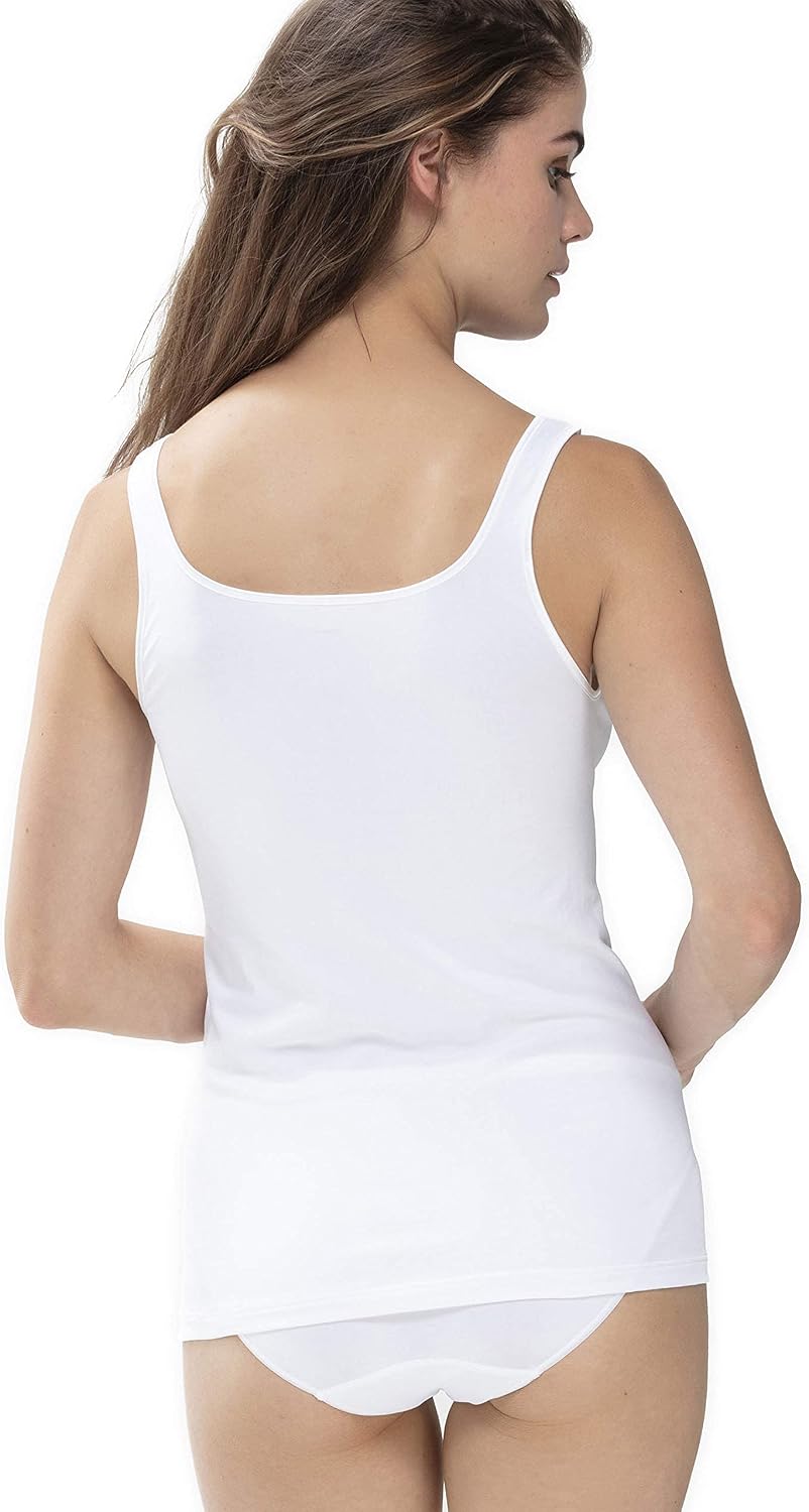 Mey Damen-Top mit Breiten Trägern & Rundhalsausschnitt - Als Unterhemd oder Tanktop für Frauen - Bas