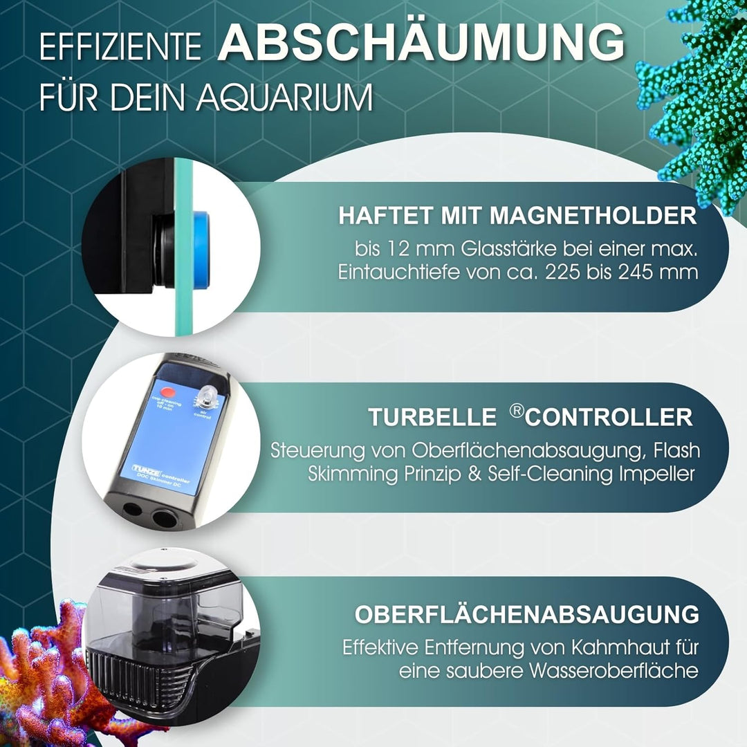Tunze Comline Doc Skimmer DC, 11 x 9 x30,5 cm Doc Skimmer 9004.001, Doc Skimmer 9004.001