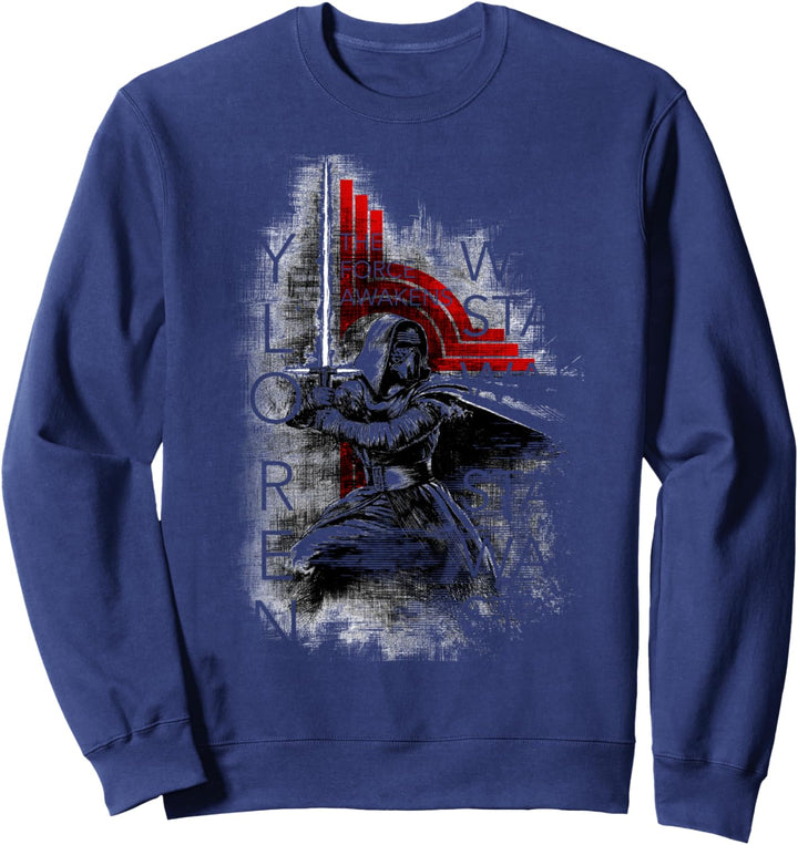 Star Wars Kylo Ren Action Sketch Sweatshirt