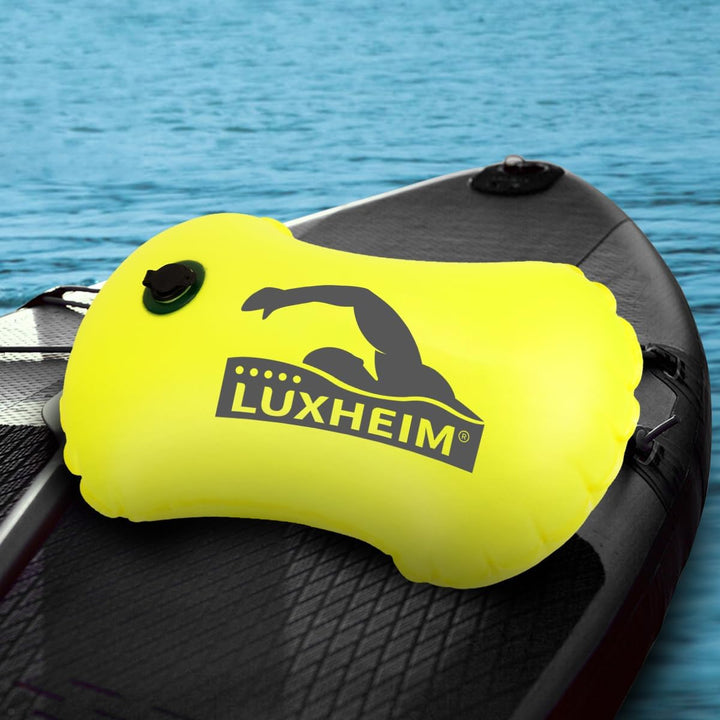 2 Pack Schwimmen Boje Schleppschwimmer für Open Water Schwimmen gut sichtbar Schwimmer Dry Bag wasse