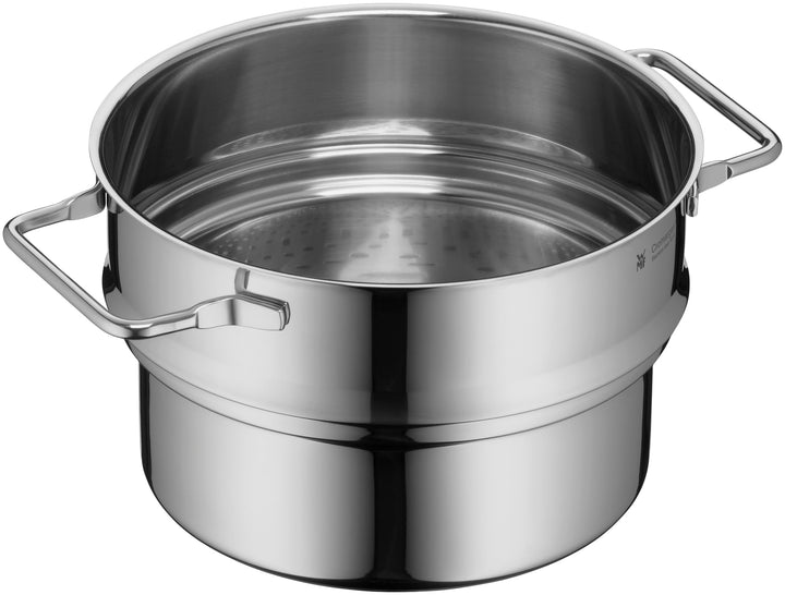 WMF Gemüse-/ Kartoffeldämpfer 20 cm, Dampfgarer Einsatz für Topf, Siebeinsatz für Töpfe, Cromargan E